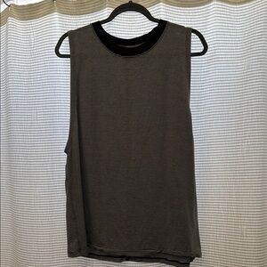 Lululemon Striped Black and white Sleeveless Top